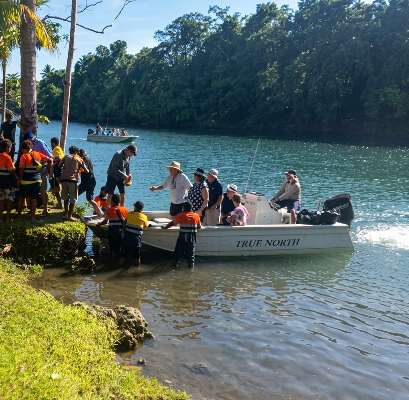 Boat transfer to Tavolo from regional airport