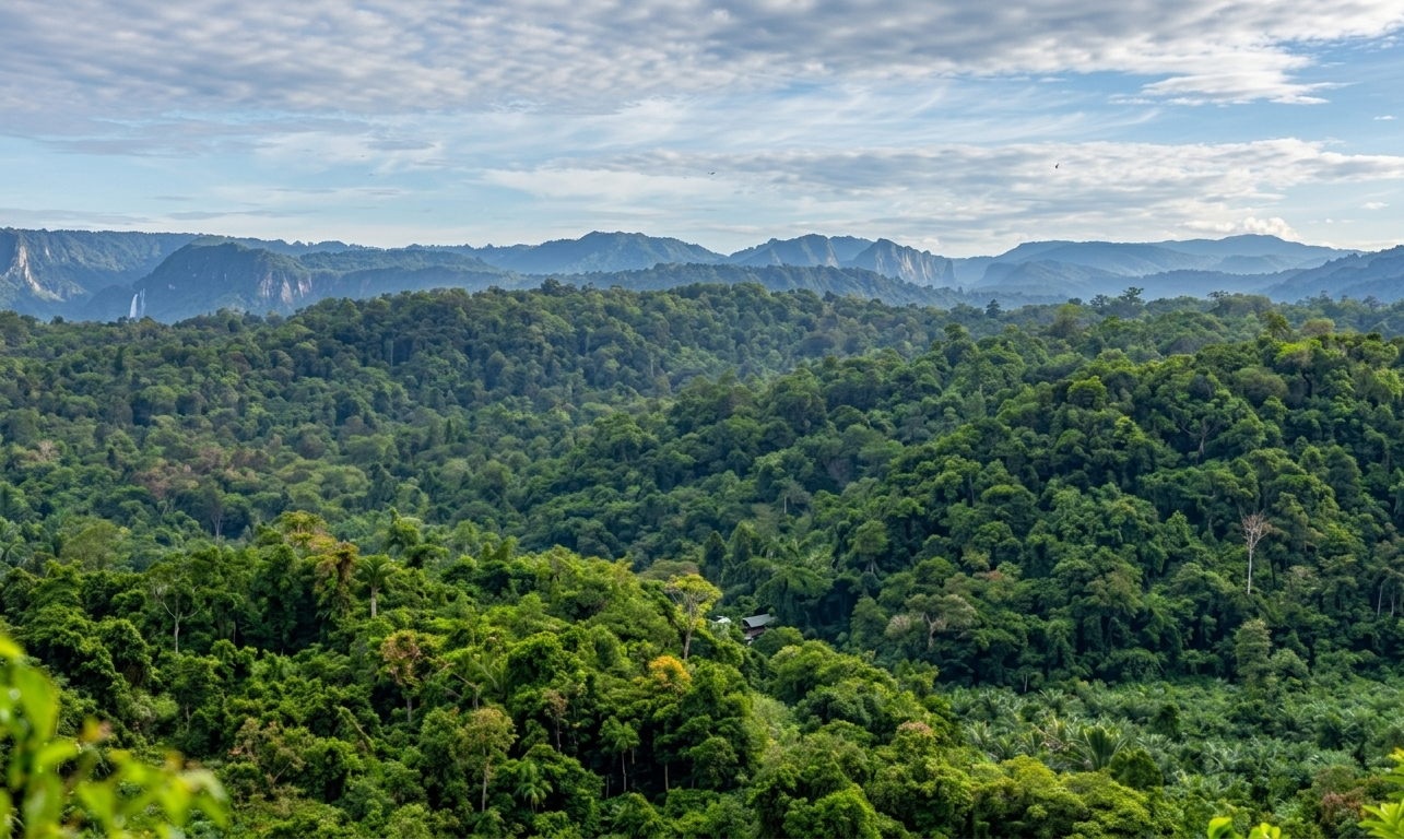 Tavolo rainforest and native wildlife habitat